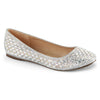 Fabulicious Ballerinas TREAT-06 Silber | Fabulicious SALE