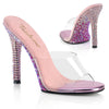 GALA-01DMM High-Heel Pantolette transparent sunset rosa/lila/violett Strass glitzernd | Fabulicious_187650.jpg