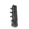 WARLOCK-110-B Stiefel - Schwarz Matt | DemoniaCult SALE