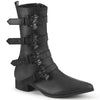 WARLOCK-110-B Stiefel - Schwarz Matt | DemoniaCult SALE