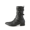 WARLOCK-110-C Stiefel - Schwarz Matt | DemoniaCult SALE