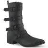 WARLOCK-110-C Stiefel - Schwarz Matt | DemoniaCult SALE