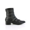 WARLOCK-70 Stiefeletten - Schwarz Matt | DemoniaCult SALE