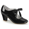 Retro Pumps WIGGLE-32 - Lack Schwarz SALE