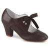 Retro Pumps WIGGLE-32 - Dunkelbraun SALE