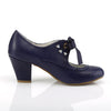 Retro Pumps WIGGLE-32 - Dunkelblau SALE