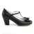 Retro T-Riemchen Pumps WIGGLE-50 - Schwarz SALE